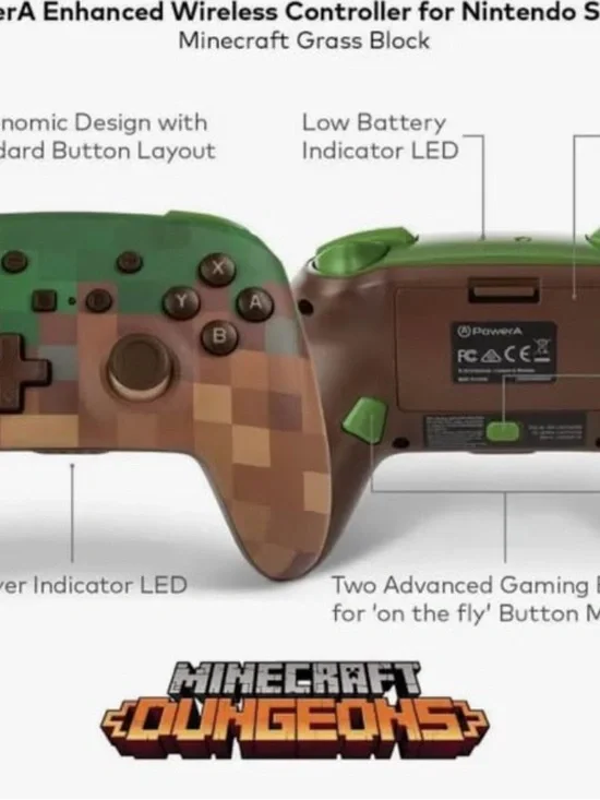 Minecraft Switch Wireless Gaming Controller - Picture 4 of 4